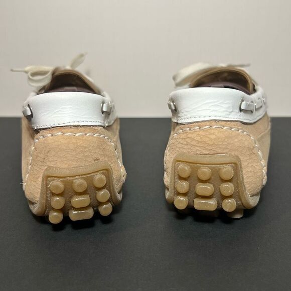 Womens SOUL OF AFRICA Tan Leather Loafers / Size 8 Medium - Picture 4 of 8